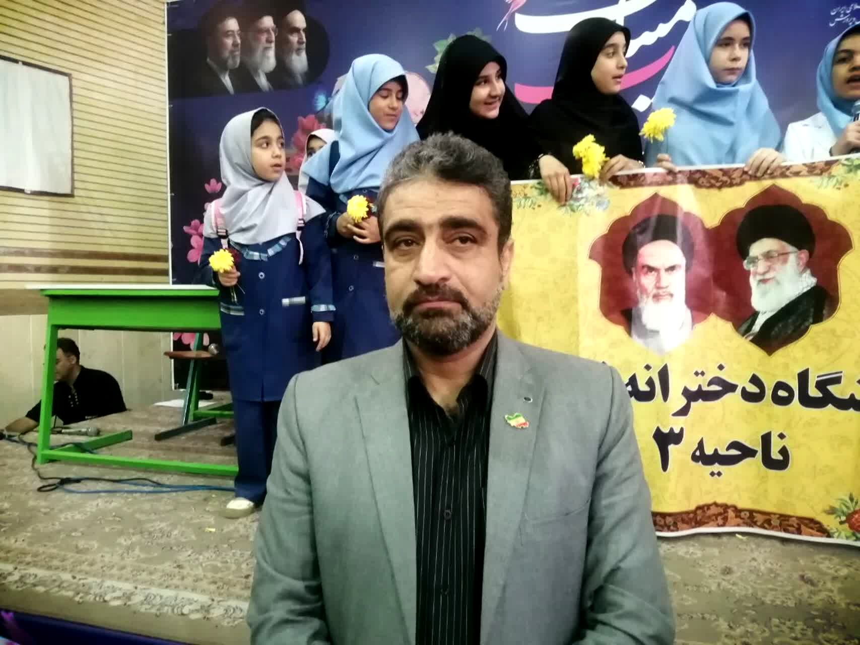 فعالیت 250 موکب آموزش و پرورش همزمان با شب‌های بیعت و نصرت در قم