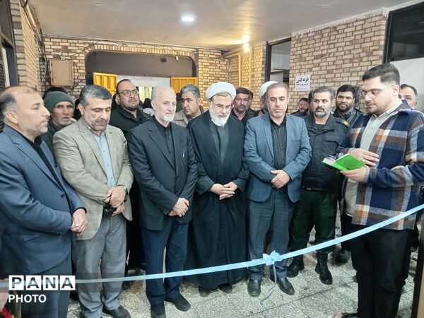 جلوه‌هایی از مراسم افتتاح نمایشگاه بهاره شهر جعفریه
