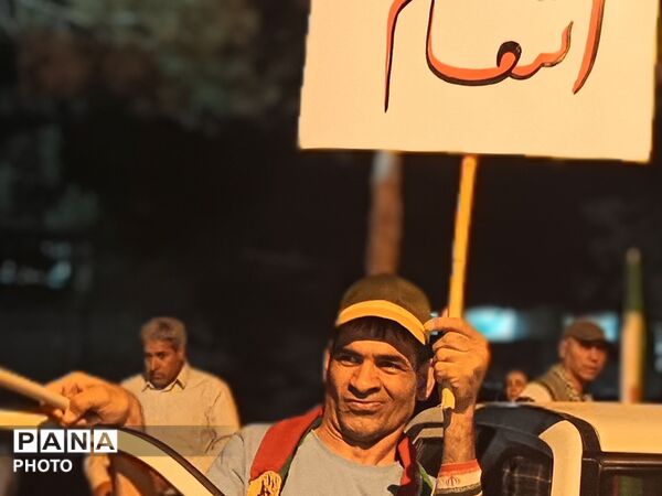  هفتاد و چهارمین شب عاشورایی مردم غیور نیشابور در بلوار فضل