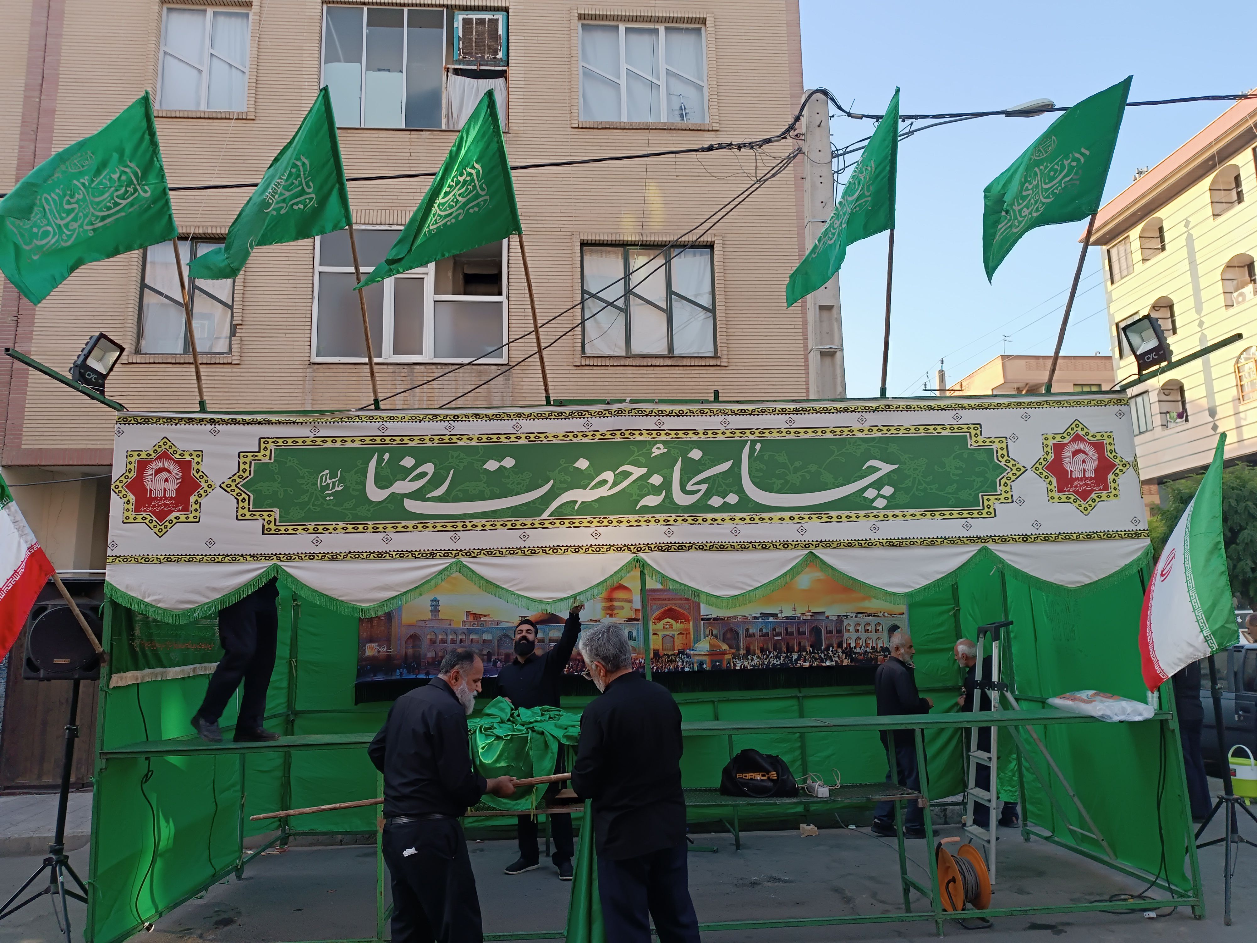 برپایی چایخانه آستان قدس رضوی در فاز یک اندیشه