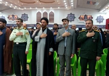 مراسم بزرگداشت اربعین شهدای اقتدار در یاسوج 