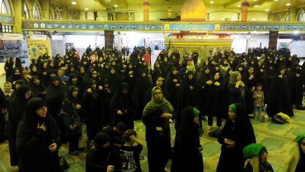 پیاده‌روی عزاداران زینبی در قائمشهر