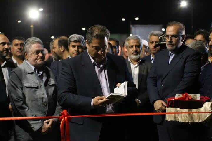 فاز چهارم تقاطع غیرهمسطح شهدای خلبان کرمان با حضور معاون عمرانی استاندار افتتاح شد