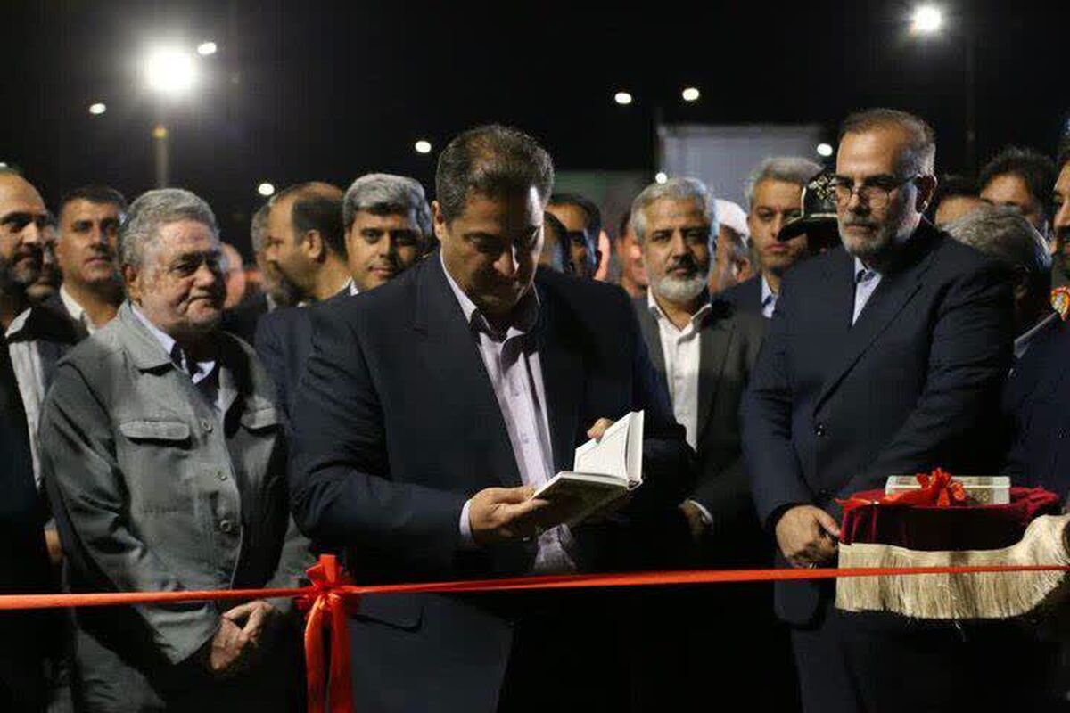 فاز چهارم تقاطع غیرهمسطح شهدای خلبان کرمان با حضور معاون عمرانی استاندار افتتاح شد
