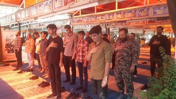 مراسم بزرگداشت شهید مدافع حرم «مهدی طهماسبی»