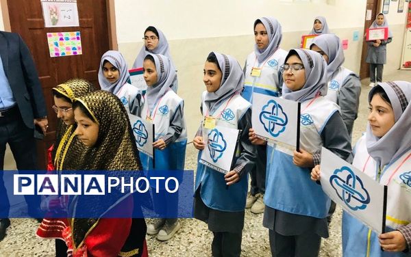 افتتاح اتاق بهداشت و روز جهانی غذا در دبستان شهیده کفاش ناحیه ۶ مشهد مقدس