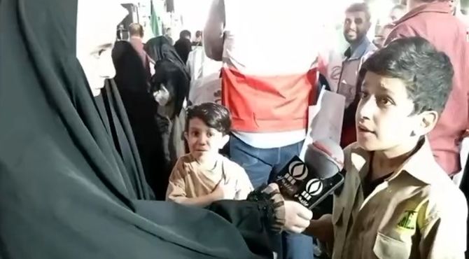 پیر و جوان هلال احمر همواره پای کار دفاع از انقلاب