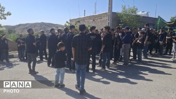 عزاداری شهادت اباعبدالله الحسین(ع) در روستای ابرجس