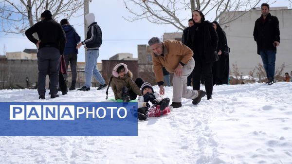 جشنواره آدم برفی در ارومیه
