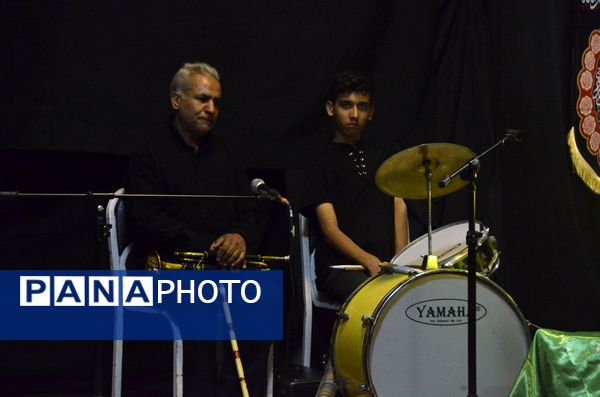 مراسم شب هشتم محرم در  هیئت فرهنگیان 