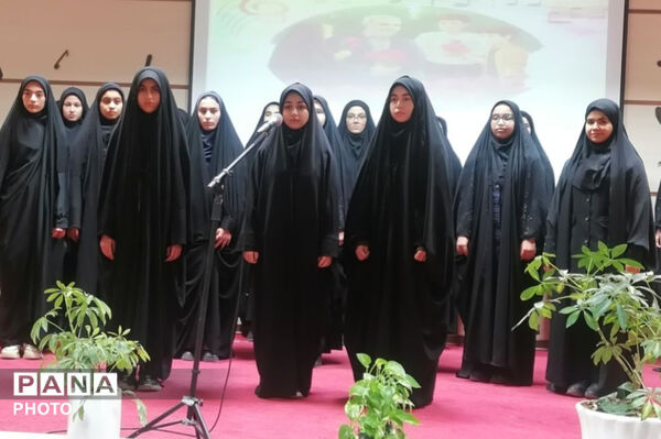 چهارمین جشنواره سرود فرزندان حاج قاسم در شهرستان فیروزه