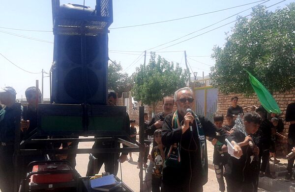 عزاداری روز عاشورای حسینی در روستای حسن آباد بلهر 