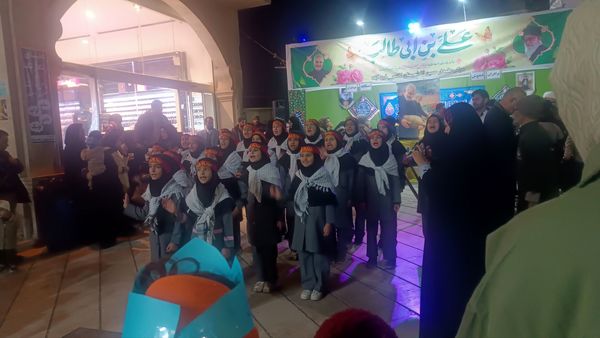 اجرای گروه های سرود در شهرستان کاشمر 