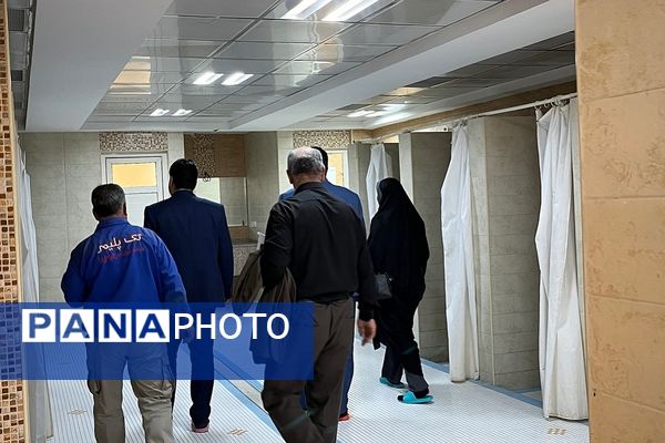 بازرسی مکان برگزاری رقابت‌های ورزش دانش‌آموزی در منطقه رودهن توسط مسئولان اداره‌کل شهرستان‌های تهران