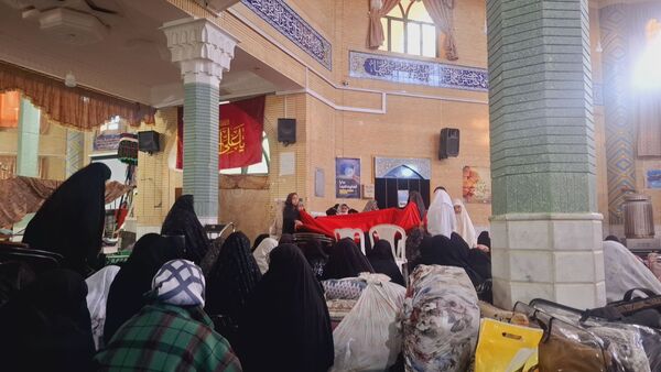 برگزاری اعتکاف با حضور دانش آموزان دبستان فاطمه الزهرا(س) باخرز