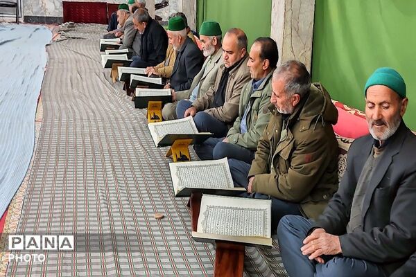 ضیافت افطاری در شب بیست و سوم ماه مبارک رمضان مسجد جامع شهر بار 
