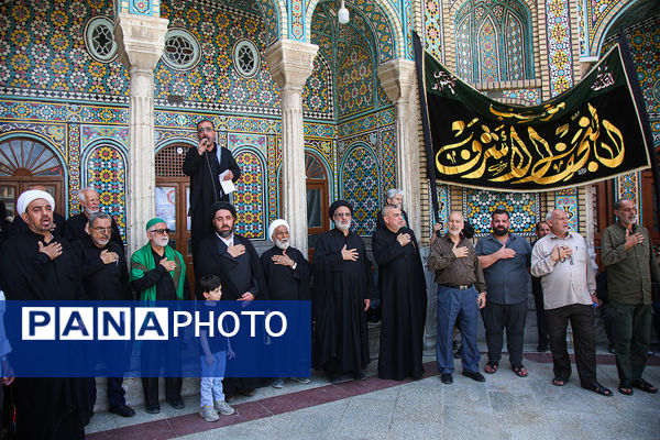 مراسم عزاداری سالروز شهادت امام حسن عسگری(ع) در قم