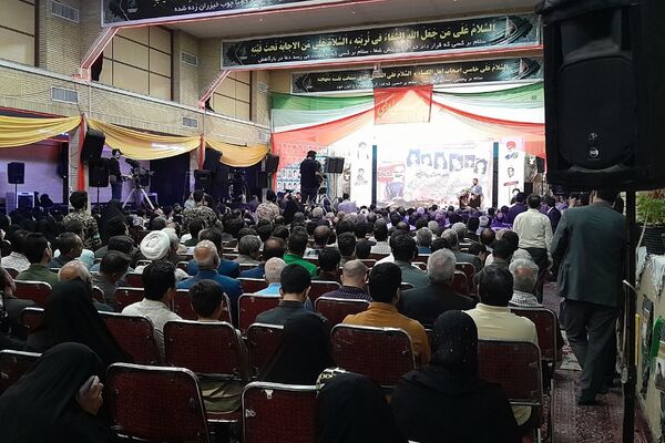 اجلاسیه شهدای دانش‌آموزی استان تهران در حسینه ثارالله شهرستان ورامین