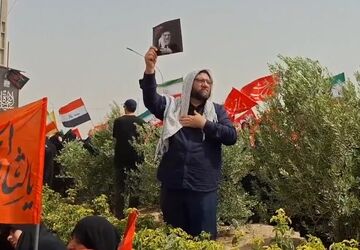 آیین وداع با قائد‌ شهید امت