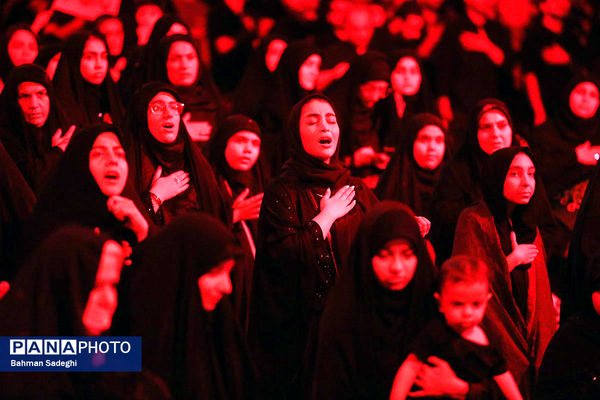 مراسم عزاداری شب تاسوعای حسینی (ع) در آستان امامزاده صالح(ع)