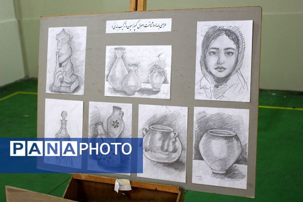 هنر دانشجو‌معلمان زینبیه پیشوا در قاب هفته فرهنگی‌هنری