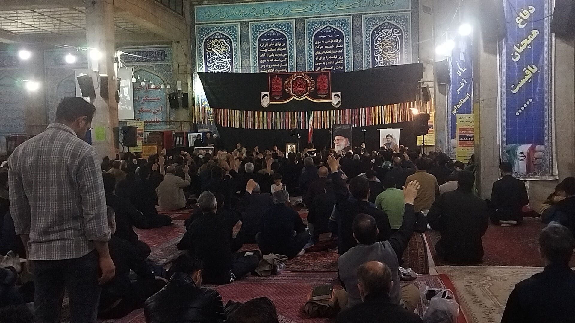 مراسم شب ۲۱ رمضان در مسجد جامع نیشابورـ۲