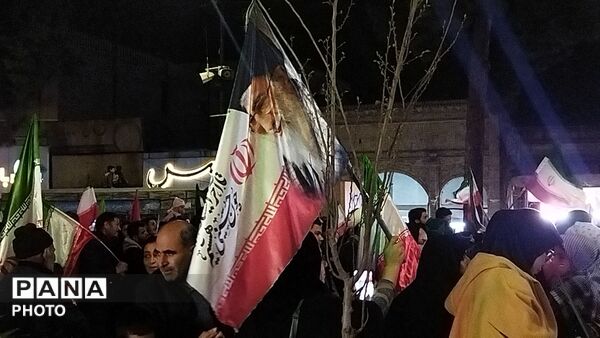 حضور گسترده و پرشور مردم انقلابی نیشابور در خونخواهی شهادت رهبر شهید