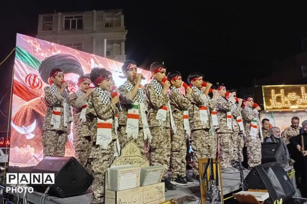 اجتماع بزرگ بسیجیان شهرستان پیشوا 