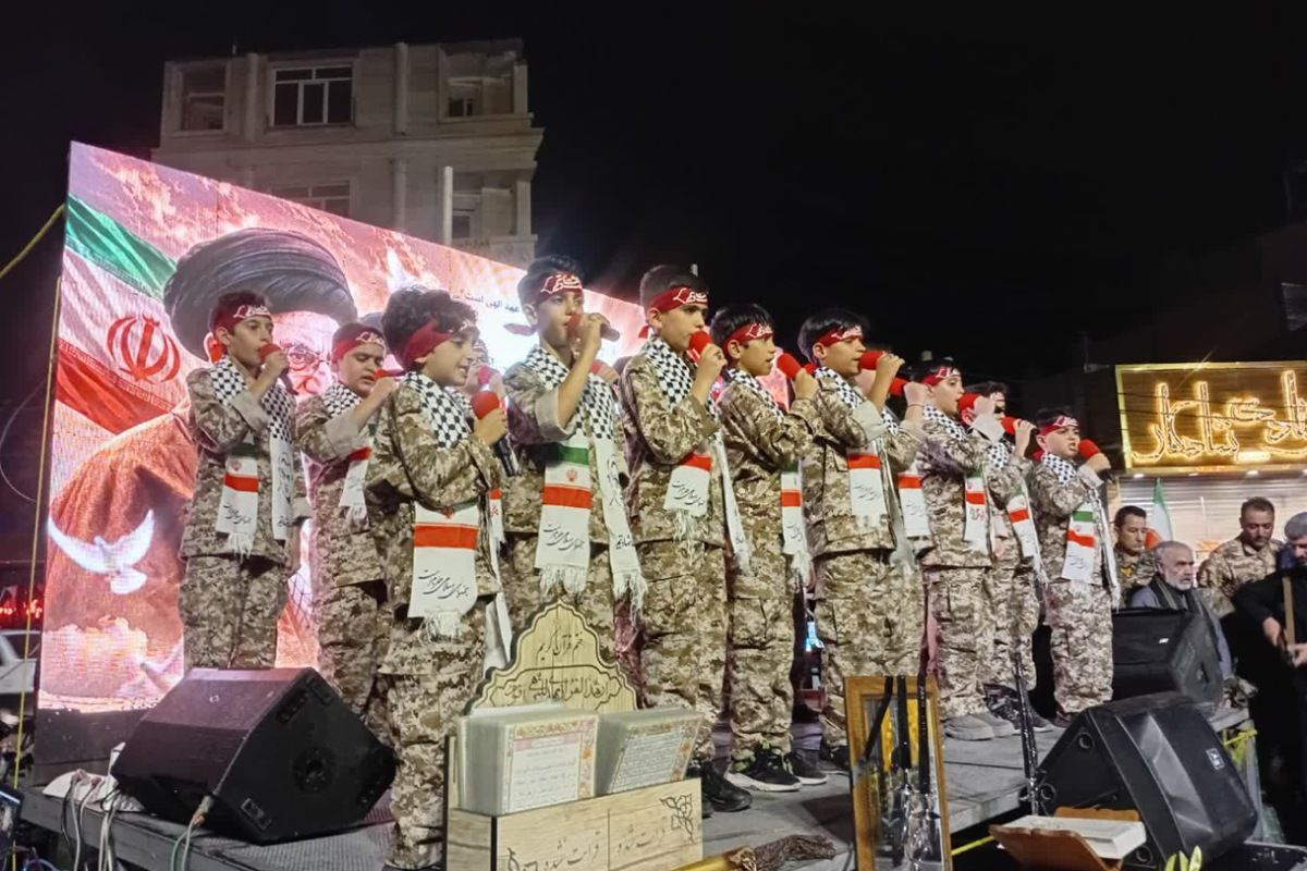 اجتماع بزرگ بسیجیان شهرستان پیشوا 
