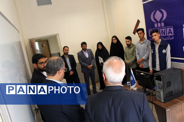 افتتاح دفتر خبرگزاری پانا در مدارس سما استان یزد