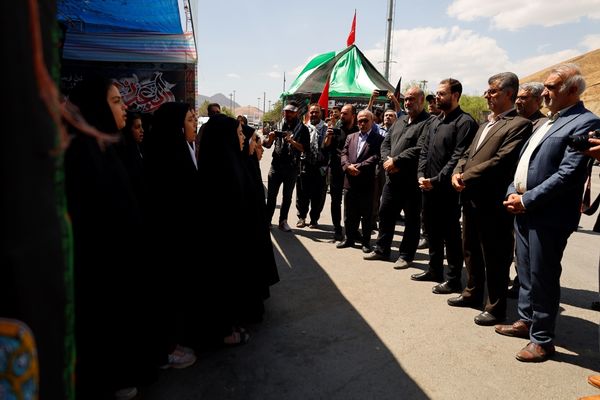 بازدید قائم مقام سازمان دانش‌آموزی از موکب‌های آذربایجان غربی