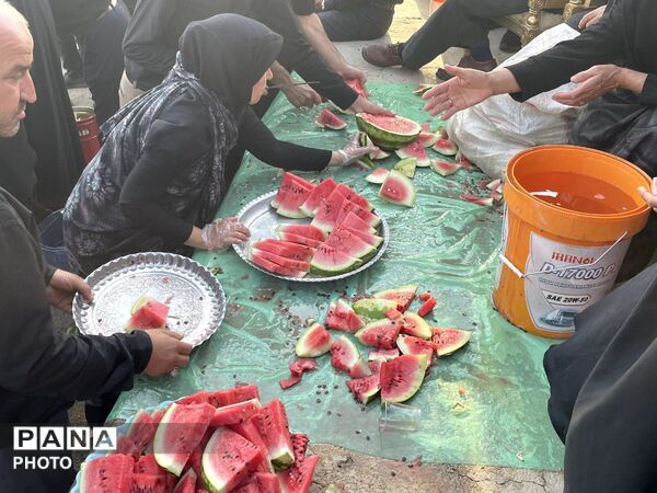 مراسم سوگواری عاشورا در روستای سلیمانی