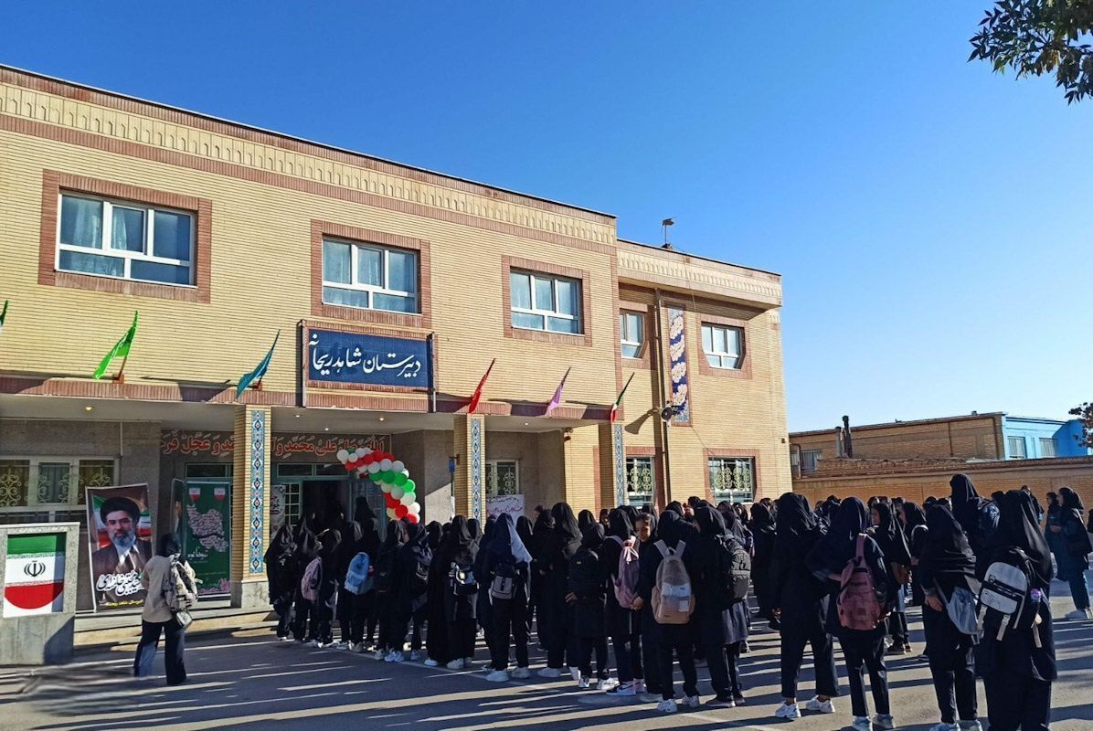 بازگشایی مدرسه شاهد ریحانه در شیروان
