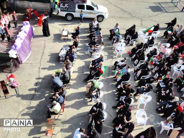 یادواره شهید امیرمحمد نظری در دبیرستان شهدای اطلاعات 