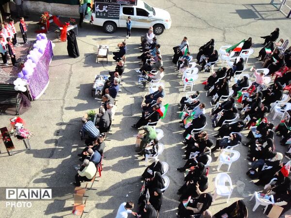 یادواره شهید امیرمحمد نظری در دبیرستان شهدای اطلاعات 