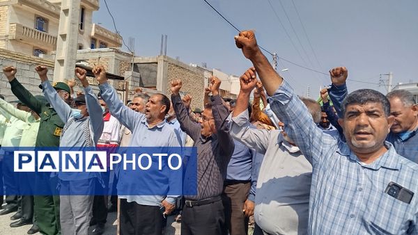 راهپیمایی ضدصهیونیستی «جمعه خشم» در رودان