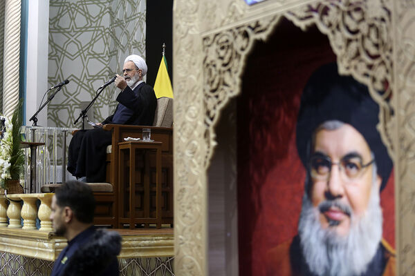 مراسم بزرگداشت شهید «سیدحسن نصرالله» از سوی رهبر معظم انقلاب در قم
