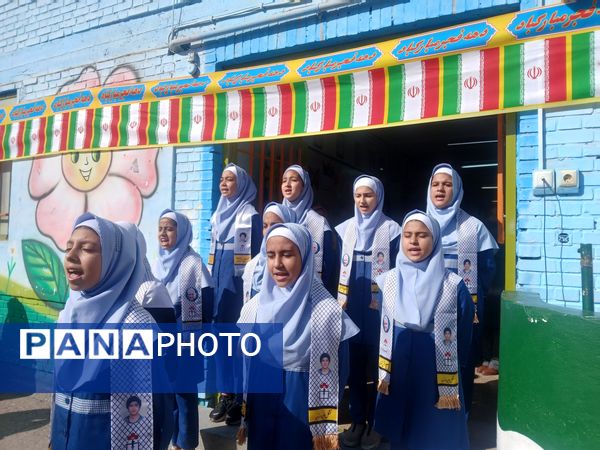 جشن نیمه شعبان در مدرسه دخترانه بنت الهدی صدر۲ 