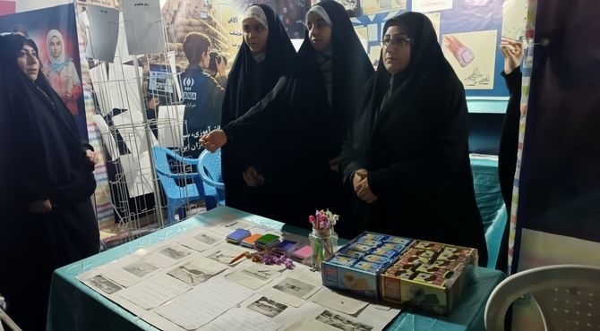 پاتوق نوجوان مبارز؛ محلی برای تجمع دختران انقلابی اردبیل