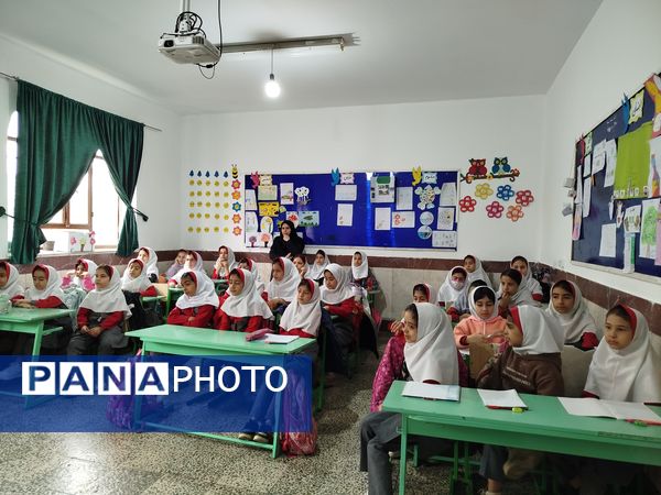 طرح کالک‌نویسی کانون یاران در مدرسه پیامبر اعظم آشخانه