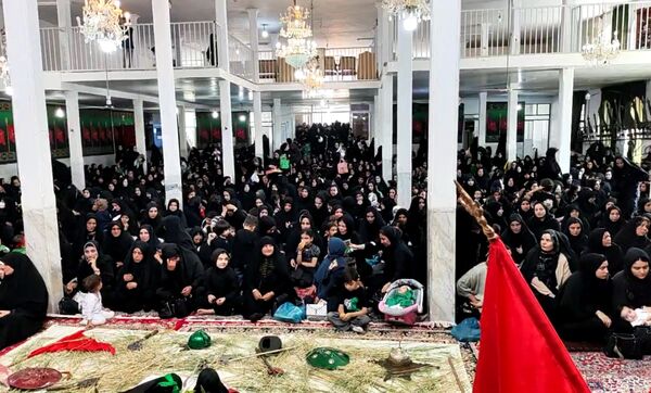 سوگواره‌ شیرخوارگان حسینی در شهرستان کمیجان