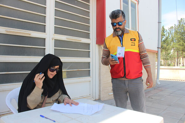 رقابت‌های اطفاء حریق مراقبین سلامت استان قم