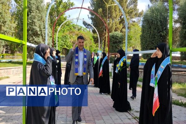 گردهمایی بیست و پنجمین سالروز  تاسیس سازمان دانش‌آموزی خراسان رضوی در اردوگاه باغرود نیشابور