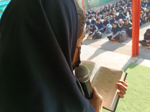 مراسم ولادت حضرت زینب (س) در مدرسه وکیلی ۳