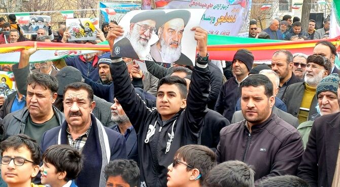همبستگی مردم و تجدید میثاق با آرمان‌های انقلاب 