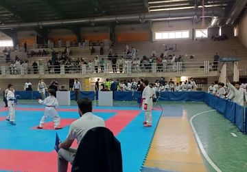 برگزاری مسابقات کاراته قهرمانی استان 