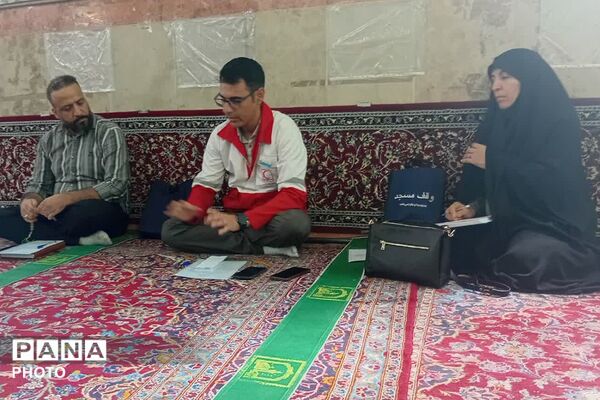 جلسه کارگروه فرهنگی و مذهبی طرح شبکه مشارکت محله‌ محور در ناحیه دو شهرری 