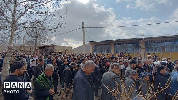 اجتماع عظیم مردم ولایتمدار شهرستان مارگون در پی شهادت آیت الله العظمی امام خامنه‌ای 