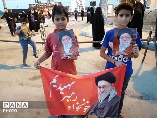 ناحیه یک اهواز میزبان زائران اباعبدالله