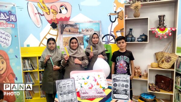 جشنی  روز جهانی کودک در کتابخانه  آیت‌الله نجم آبادی نظرآباد
